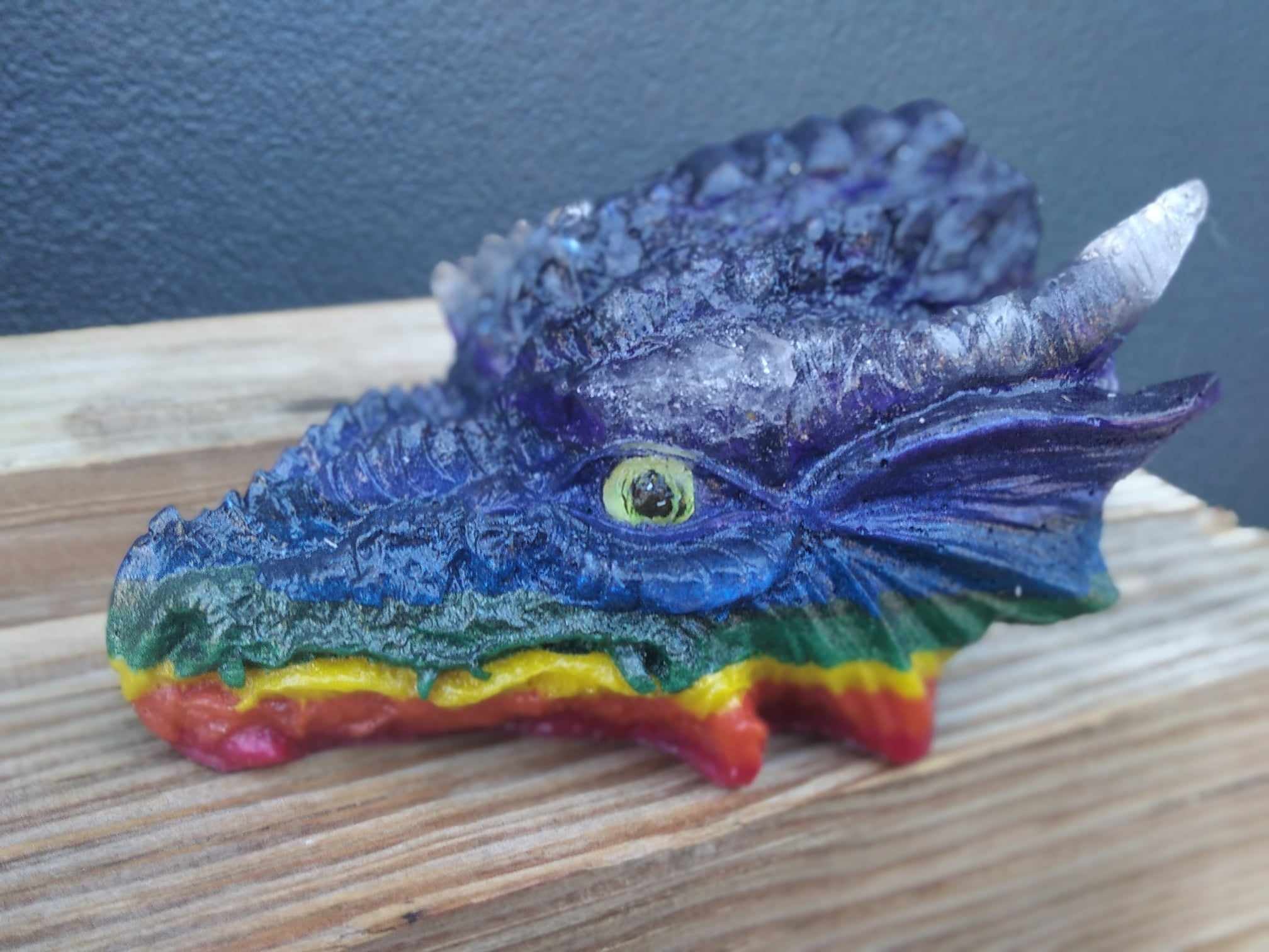Rainbow Dragonite - Handmade Locally Orgonite